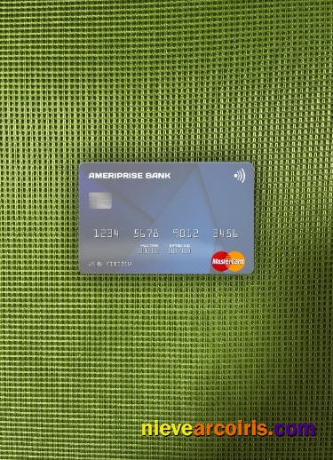 USA Ameriprise Bank mastercard photolook